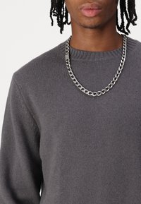 Samsøe Samsøe SYLLI CREW NECK - Strickpullover - volcanic ash