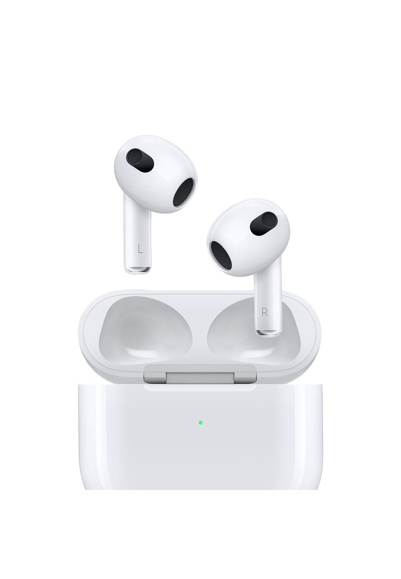 Apple AIRPODS 3RD GENERATION WITH LIGHTNING CHARGING CASE - Cuffie - white