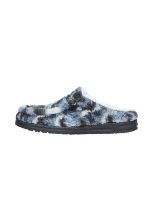 WALLY SLIPPER COZY CAMO - SLIP-ONS - Chaussons - blue multicolor