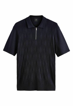 ZIP NECK - REGULAR FIT - Pólóing - navy blue