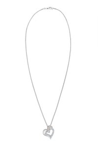 SPARKLING HEART LOVE - MIT KRISTALLEN VON SWAROVSKI® - Halskette - silberfarben