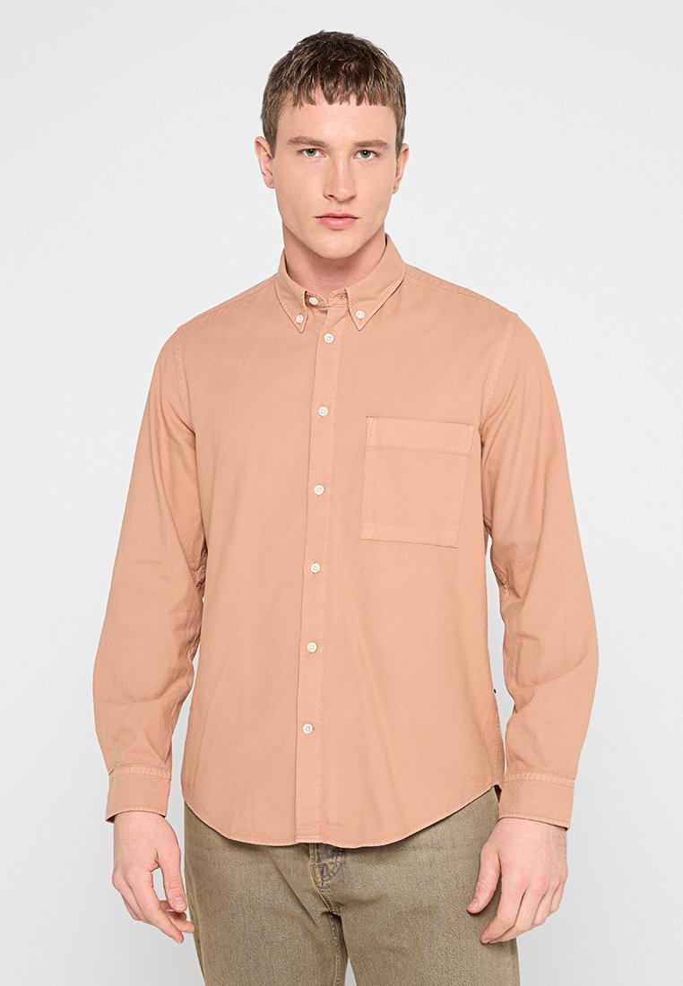 NN.07 Overhemd zalmroze