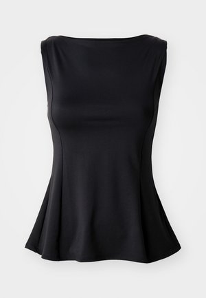 Weekday PEPLUM - Tops - black