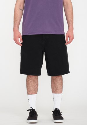 BILLOW  - Short en jean - black