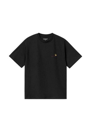 Carhartt WIP AMERICAN SCRIPT  - Navadna majica - black