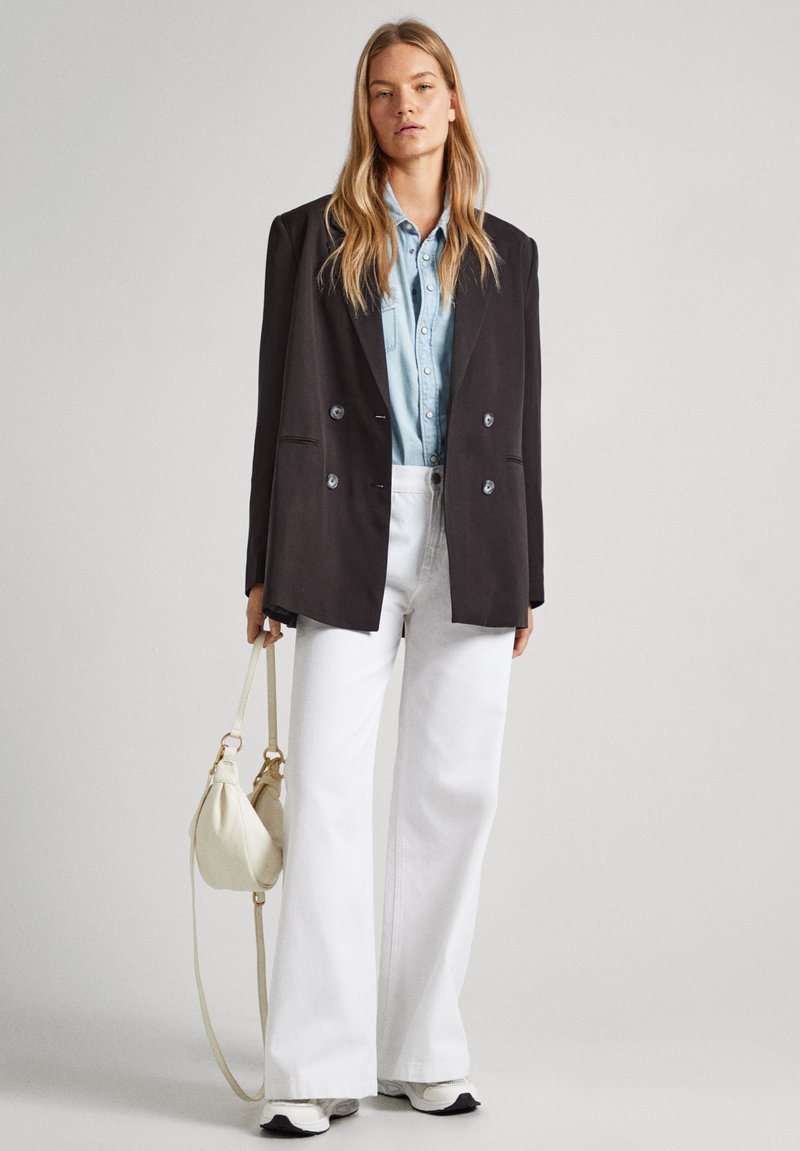 Pepe Jeans Flared Jeans blauw denim/bluedenim