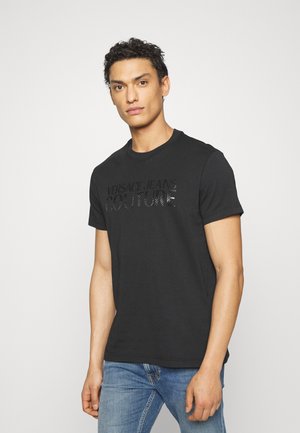 T-shirt con stampa - black