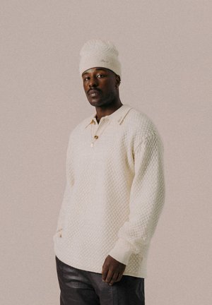 UNISEX - Strickpullover - antique white