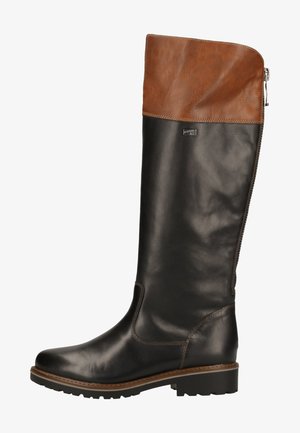 Boots - schwarz/brown / 02