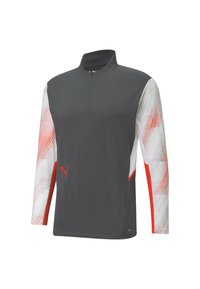 Puma INDIVIDUALCUP  - Langarmshirt - asphalt red blast