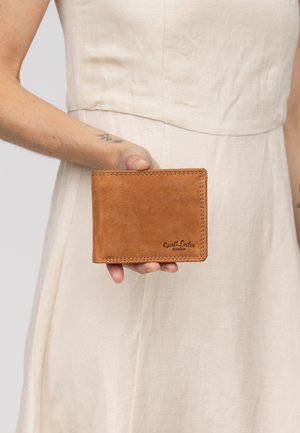 Gusti Leder, GELDBÖRSE FOSTER RFID - Geldbörse - hellbraun