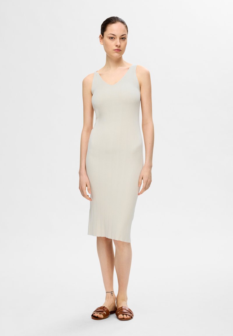 Selected Femme Etui-jurk crème