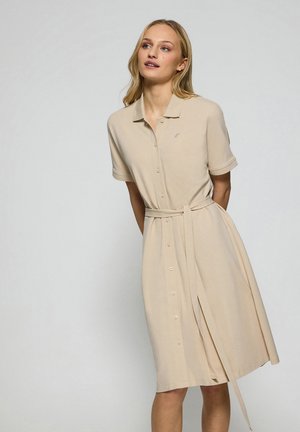 Polo Club BUTTONED DOLMAN SHORT SLEEVE EVERLY - Shirt dress - beige