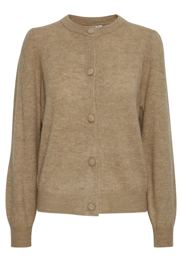 IHKamara - Cardigan - mottled beige2