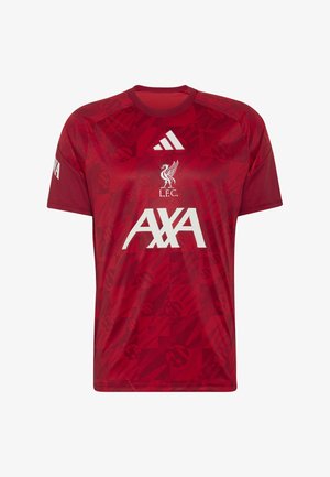 adidas Performance, LIVERPOOL FC 26/27 PRE MATCH JERSEY - Sportovní tričko - red