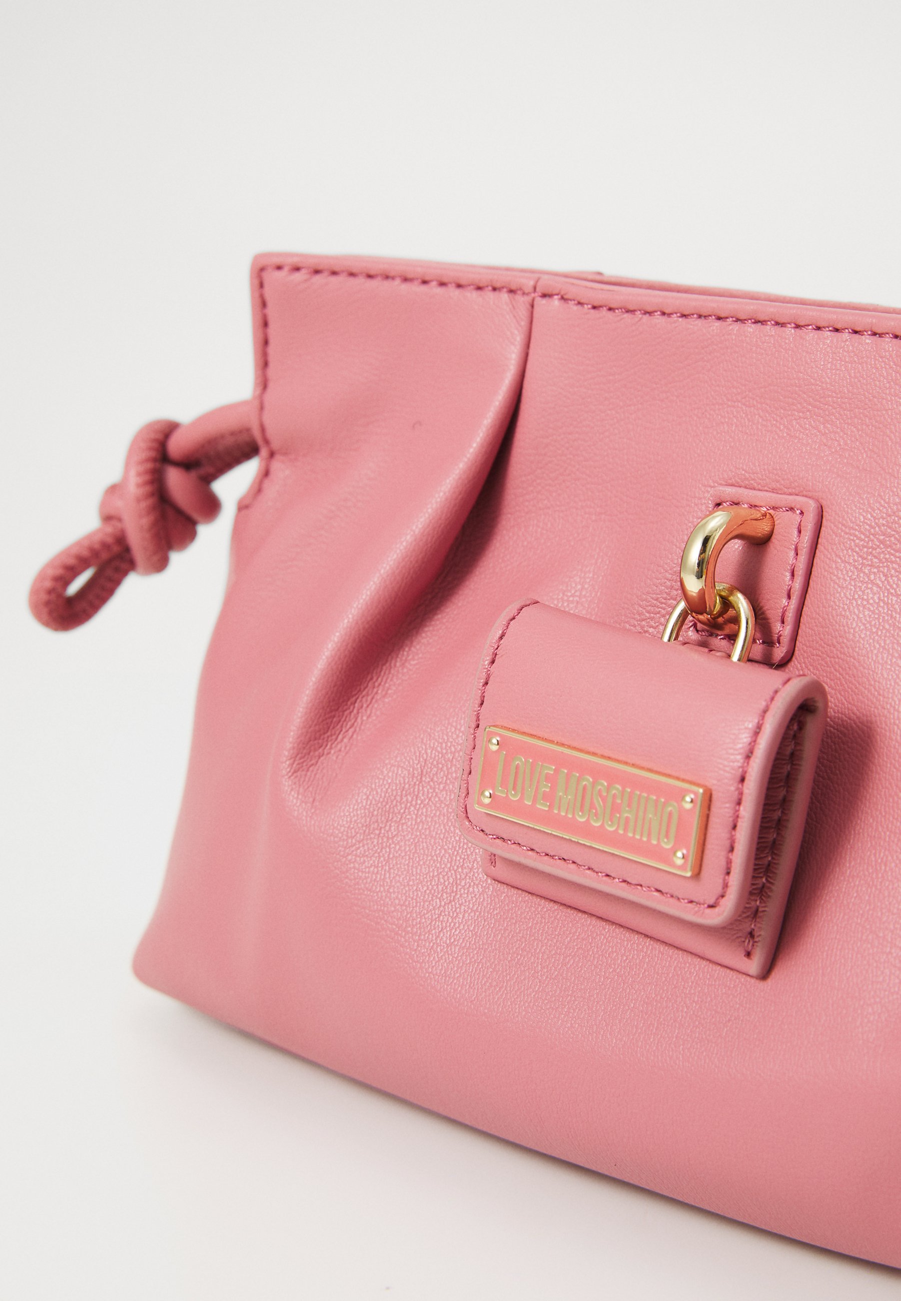 Love Moschino MINI LOCK - Clutch - old rose/light pink - Zalando