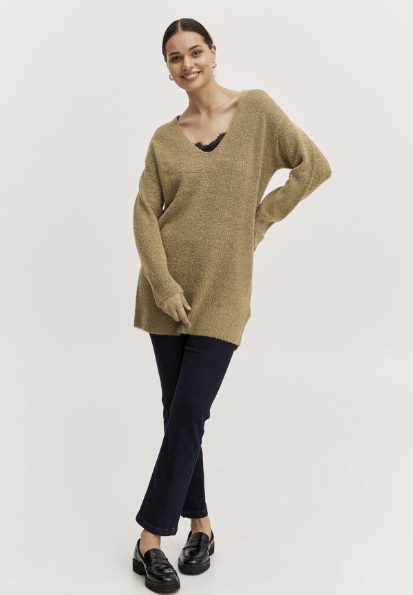 BYMirelle - Jumper - tannin melange3