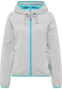 Neselectat, hellgrau melange aqua