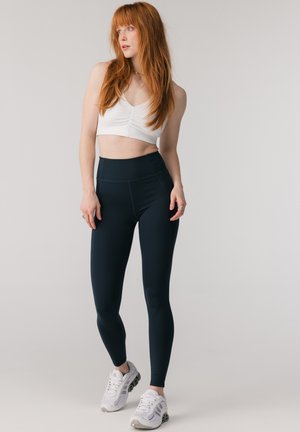 Girlfriend Collective COMPRESSIVE HIGH RISE LEGGING LONG - Tights - midnight