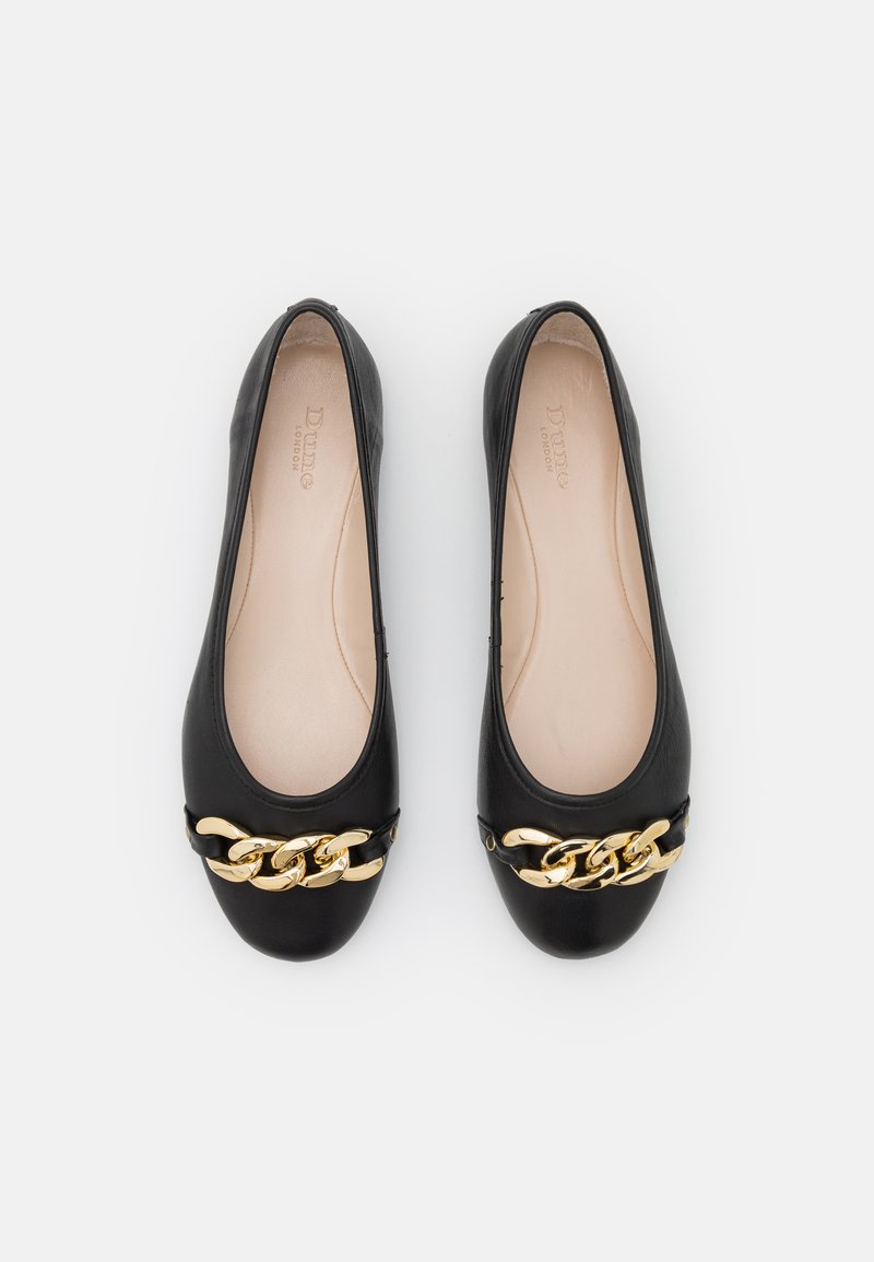 Damen Klassische Ballerinas | Dune London HASSEL Klassischer Ballerina black/schwarz - XD41299 Damen Klassische Ballerinas | Dune London HASSEL Klassischer Ballerina black/schwarz - XD41299