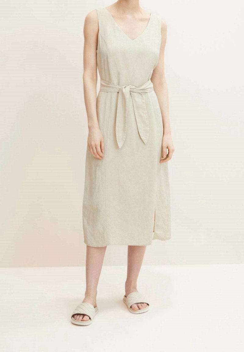 TOM TAILOR Robe de jour - beige