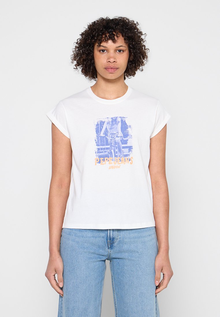 Pepe Jeans T-shirt print wit