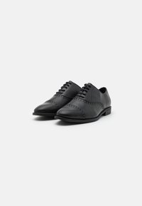 Pier One Stringate eleganti - black