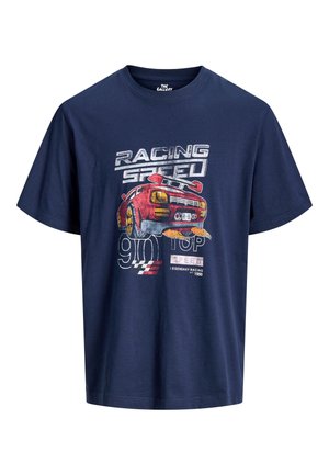 Jack & Jones, JORRETRO ACTION MOVIE TEE SS CN TG PLS - T-shirts print - sky captain