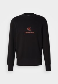 SHADOW LOGO CREW NECK - Felpa - black
