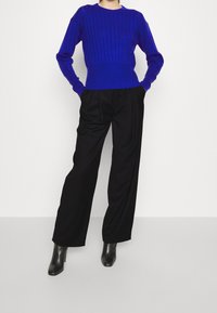 BOSS Strickpullover - blue