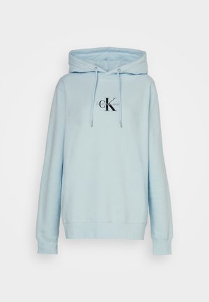 Felpa con cappuccio - light blue