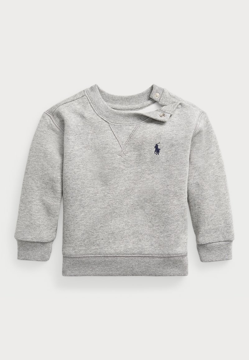 Polo Ralph Lauren - FLEECE CREWNECK SWEATSHIRT - Sudadera - dark heather, Ampliar