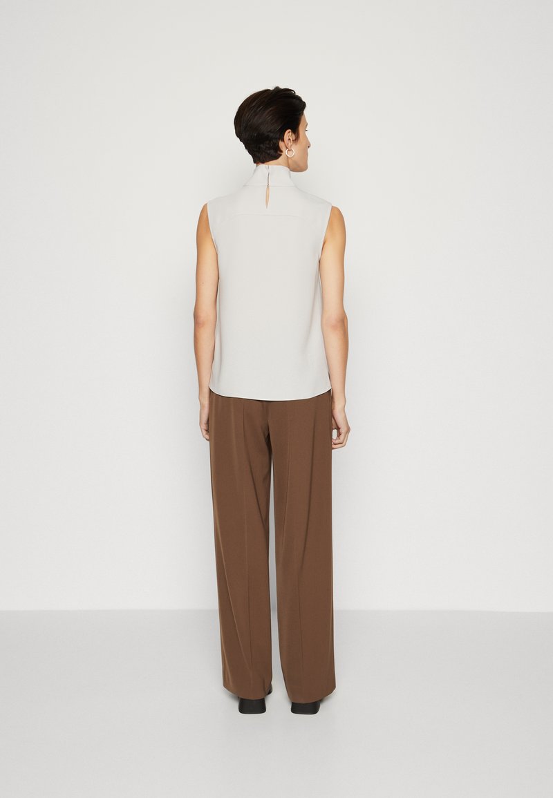 Calvin Klein STRUCTURE MOCK NECK - Top - morning haze