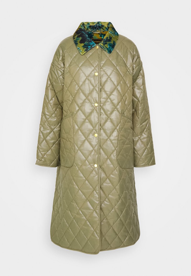 Barbour Wintermantel groen
