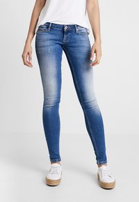 ONLY - ONLCORAL LOW  - Jeans Skinny Fit - dark blue denim Thumbnail Image 1