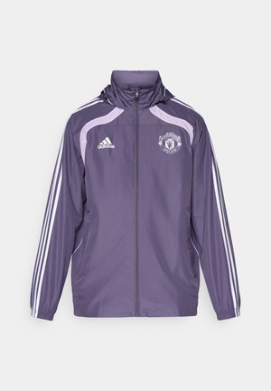 adidas Performance MANCHESTER UNITED UBP WINDBREAKER - Klubruházat - trace purple