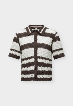 YAS, YASCECILIA - Gilet - coffee bean