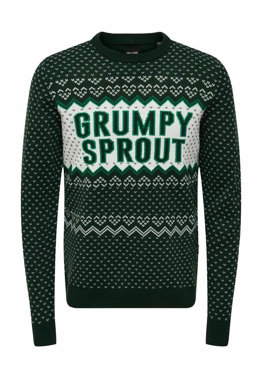 grumpy sprout jumper