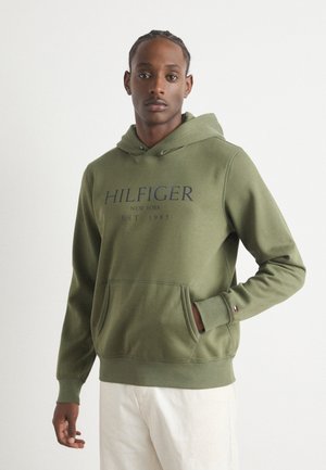 Tommy Hilfiger HOODY - Felpa - green