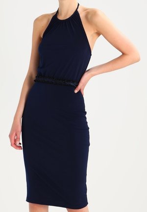 Žerzejové šaty - dark blue