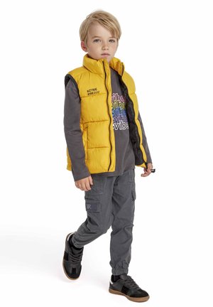 ACTIVE PUFFER GILET - Waistcoat - yellow