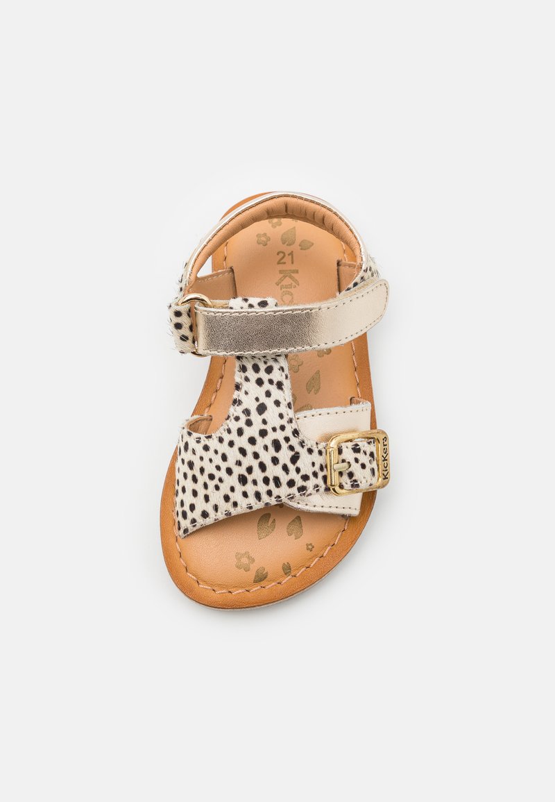 Sandales Kickers En Cuir à Lanières Pastelles - Taille 41 - Occasion Très Bon état