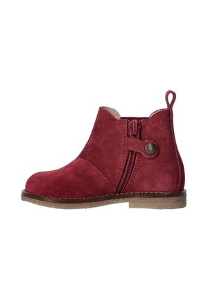 Walkey, STIVALETTI DA BAMBINA CON FIORELLINI RICAMATI - Babyschoenen - rosso