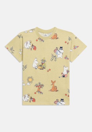 MOOMIN UNISEX - Μπλουζάκι με στάμπα - light dusty green