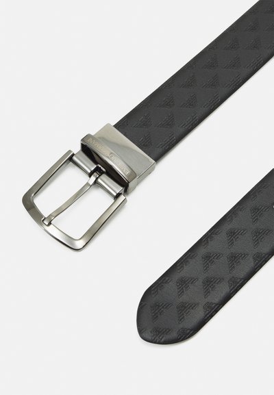 Emporio Armani REVERSIBILE BELT UNISEX - Ζώνη - nero