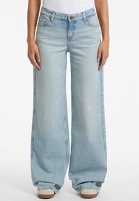 WIDE - Wide Leg - blau