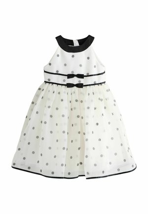 Next, REGULAR FIT - SLEEVELESS OCCASION - Cocktailkleid/festliches Kleid - black cream spot