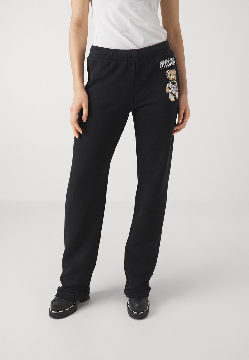 MOSCHINO TROUSERS - Treniņtērpa apakšdaļas - fantasy black