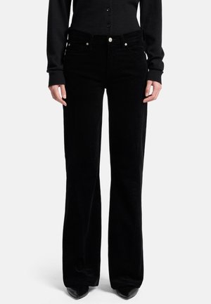 FLARE FIT TWISTED DOJO  - Jean bootcut - black