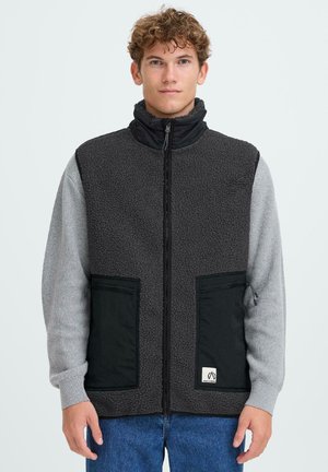 NBGALAN - Vest - asphalt